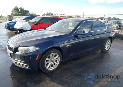 2014 BMW 528I из США, поврежденный, VIN WBA5A5C57ED510365